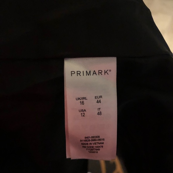 Primark Women’s Tweed Parka Coat Grey sz: 12 - Picture 7 of 8